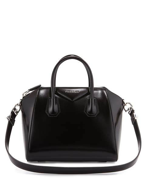 givenchy black leather clutch|givenchy black handbags.